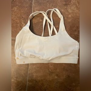 White lululemon energy bra